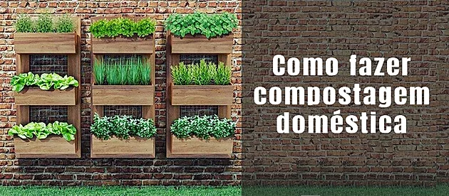 Como fazer compostagem domestica