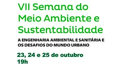 VII Semana do meio ambiente e sustentabilidade